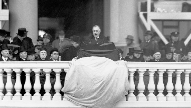 FDR Sworn in Second Time as President